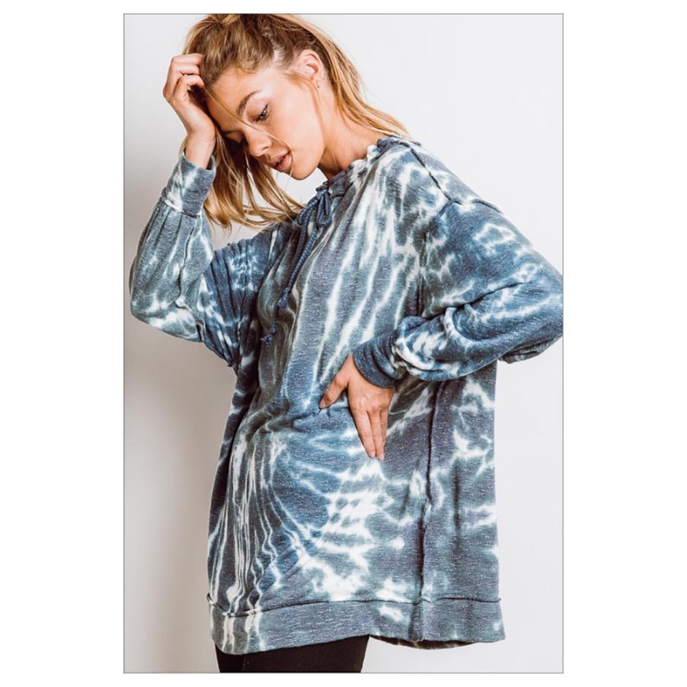 Free People Best Catch Tie Dye Light Sweatshirt - Picture 2 of 4